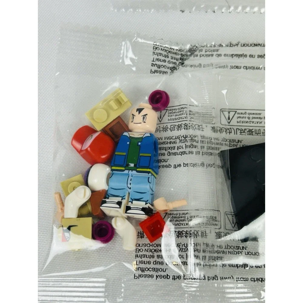 Custom PAD Printed LEGO Pokémon W/ Trainer Minifigure Lot of 8